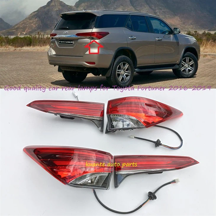 Achterlichten voor Toyota Fortuner 2014-2019
